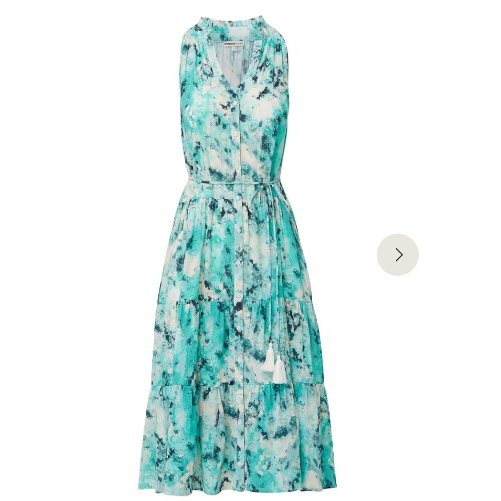 Change of Scenery Tracy Dress in Ocean View - Size S